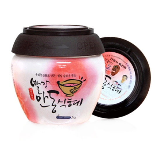 김유조안동식혜 빨간 안동식혜 단지 2kg (1개)_이미지
