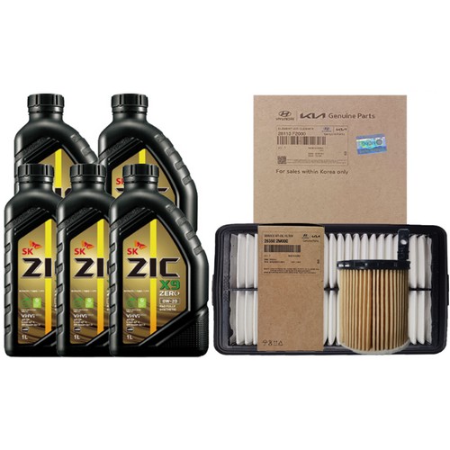 SK������ ��ũ ���� X9 0W20 5L + �������� ���� �ڳ� N���� 1.6 ���ָ� �ͺ�