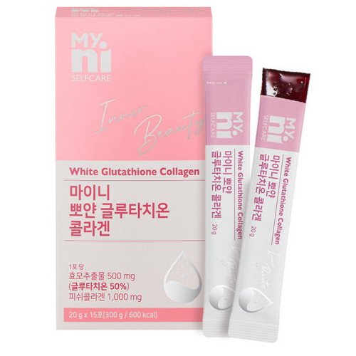 일동제약 마이니 뽀얀 글루타치온 콜라겐 15포 (5개)