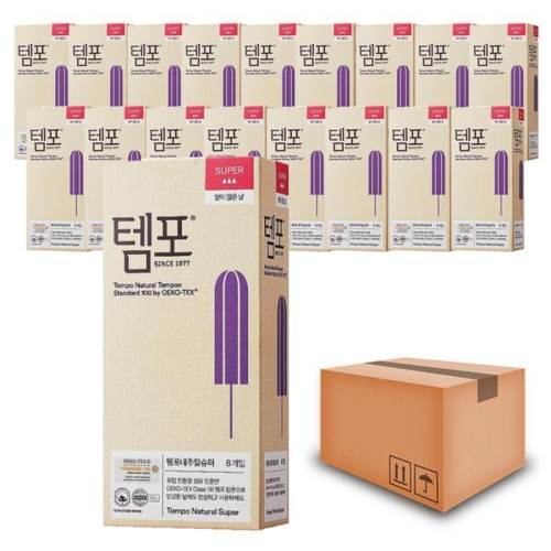 템포 내추럴 슈퍼 8개 (18팩(144개))_이미지