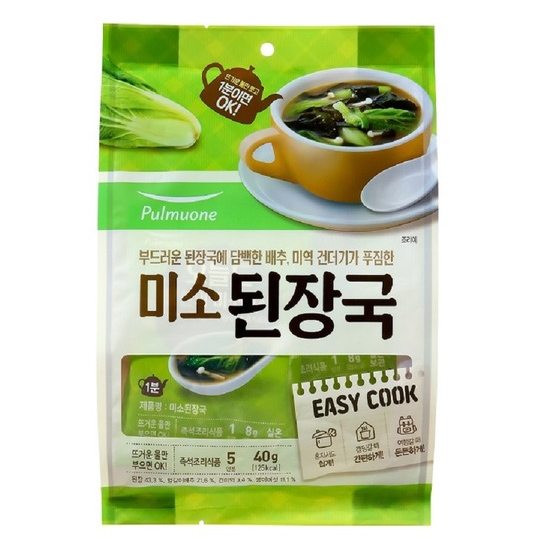 풀무원 미소된장국 8g (5개)_이미지