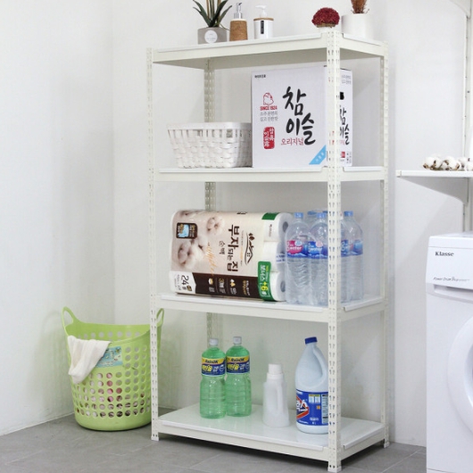 수나비 피피랙 무소음 조립식 앵글선반 4단 1000x400 (150cm(높이))