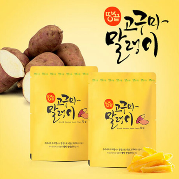 땅끝식품영농조합 땅끝 고구마 말랭이 70g (50개)_이미지