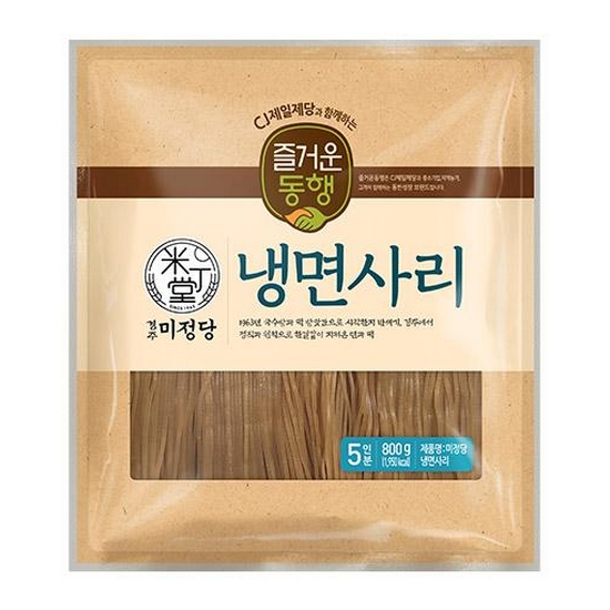 CJ제일제당 즐거운동행 미정당 냉면사리 800g (4개)_이미지