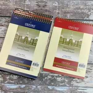 옥스포드 절취 스프링 노트 상철 B5 (5개)_이미지