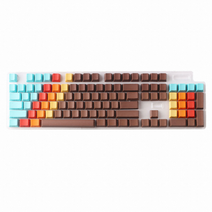 PBT 104키 초코아이스크림 키캡