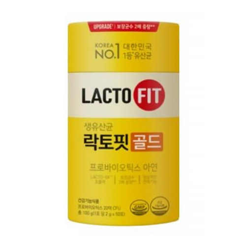 종근당건강 락토핏 생유산균 골드 2g 50포 (리뉴얼) (4개)