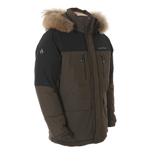 몽벨 시라이온 다운자켓 (MX3MG14W603, 올리브블랙)