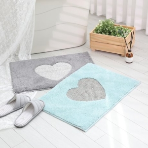  이솔홈 하트타프팅 극세사 발매트