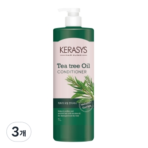 애경 케라시스 티트리오일 컨디셔너 1000ml (3개)