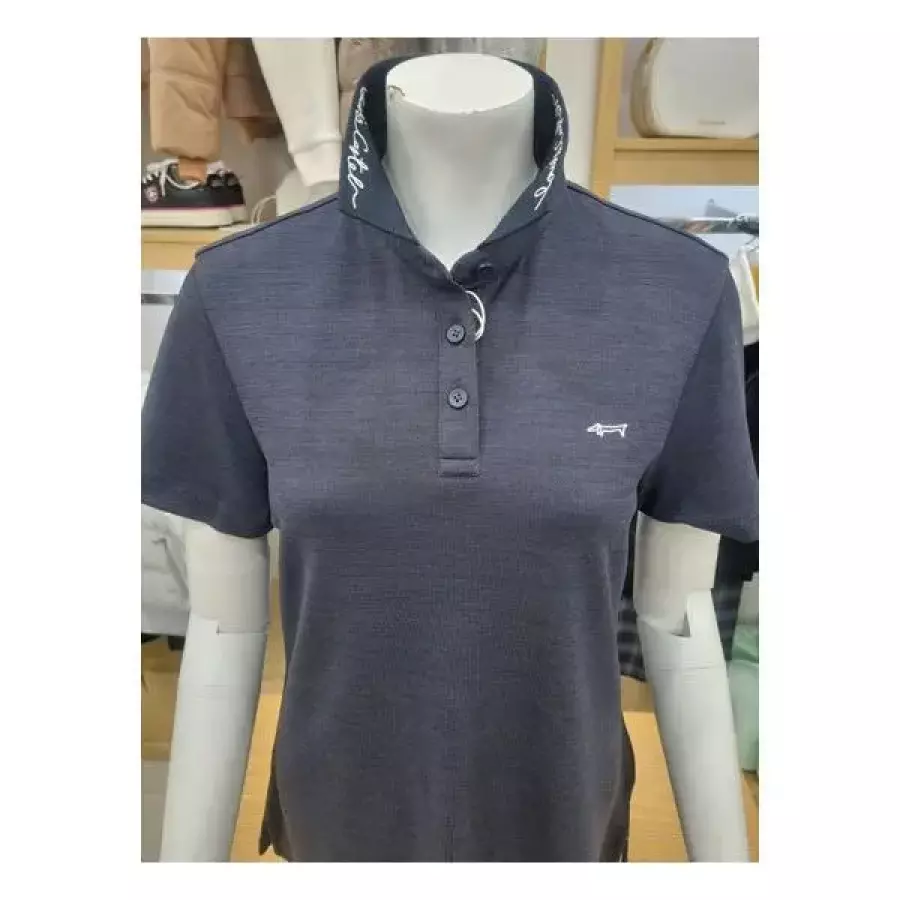 루이까스텔 여성 요꼬에리 자수포인트 반팔티셔츠7LOTS405E 318588