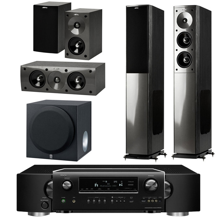 야모 S606 5.1채널 + 마란츠 AV리시버 (NR1402, YST-SW012)