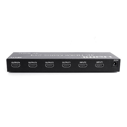 이지넷유비쿼터스 NEXTU NEXT-4224UHDM-DS 2x4 HDMI 매트릭스 스위치_이미지