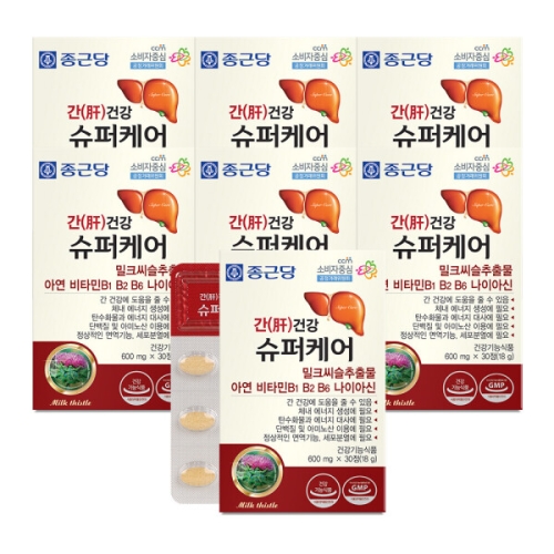 종근당 간건강 슈퍼케어 30정 (7개)_이미지