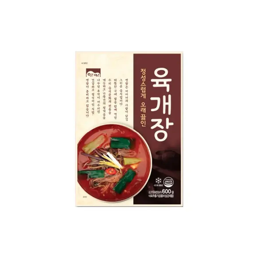 고향식품 옛맛 육개장 600g (10개)_이미지