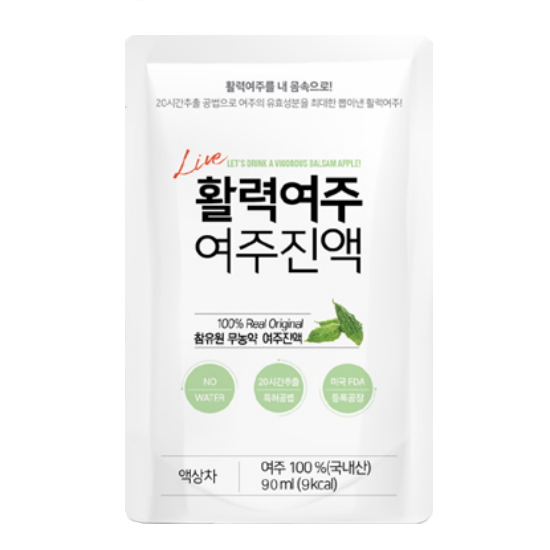 활력여주 여주진액 90ml 100포