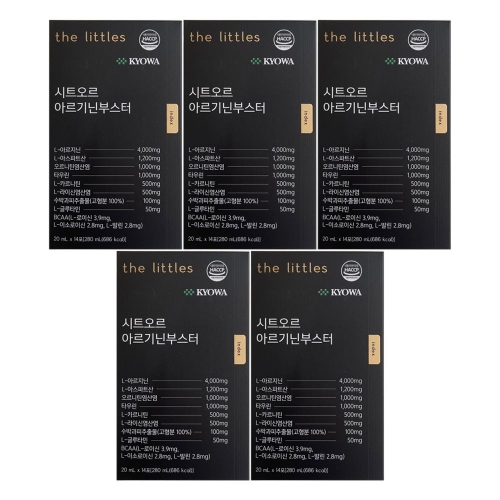 더리틀스 시트오르 아르기닌부스터 4000mg 14포 (5개)_이미지