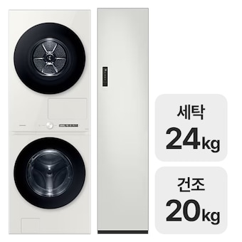 삼성전자 비스포크 AI 원바디 WF2420HCEEC + 에어드레서 <b>DF18CG3100TR</b>