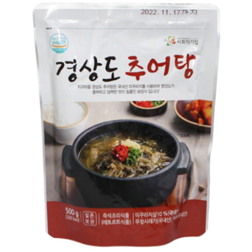 지구마을 경상도 추어탕 500g (5개)_이미지