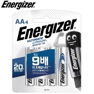 리튬건전지 L91 BP4 AA 1판-4EA / 12판