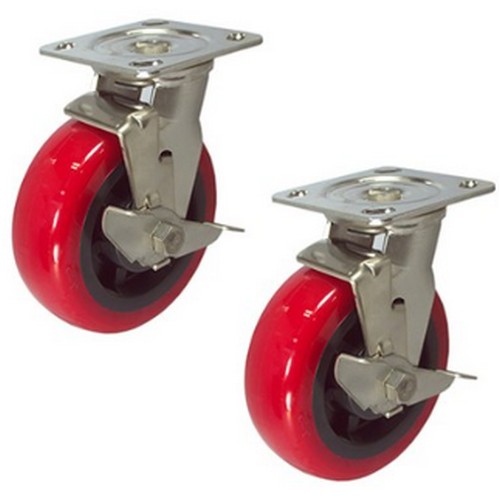 대신캐스타 중량용캐스터 평 DS 3340 PUP-BK