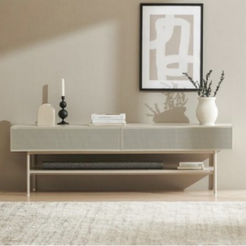 한샘 클린트 어반 스틸도어형 높은 거실장 1800_이미지