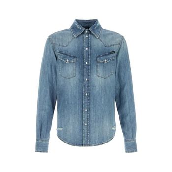 긴팔 셔츠 라이트 블루 153844317