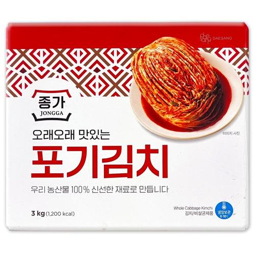 종가 포기김치 3kg (1개)_이미지