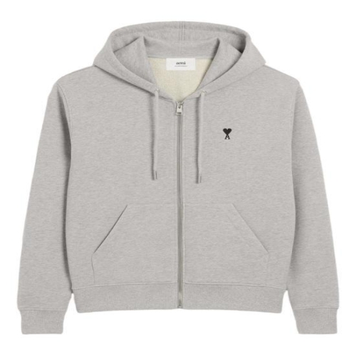 아미 후드 티셔츠 HSW765 7300951 Light Grey_이미지