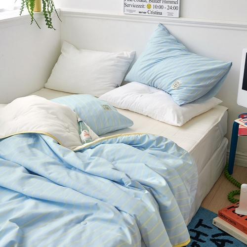 쁘리엘르 유어메이트 워싱 냉감 여름 차렵이불 베개세트 (슈퍼싱글 SS)_이미지