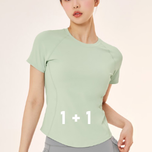 젝시믹스 데일리페더 슬림핏 숏슬리브 2팩 XTFST04J2이미지입니다. 누르면 해당 게시물로 새창이동합니다.