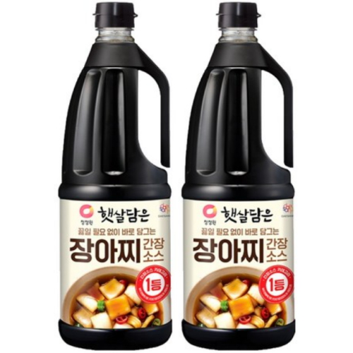 청정원 햇살담은 장아찌 간장소스 1.7L이미지입니다. 누르면 해당 게시물로 새창이동합니다.