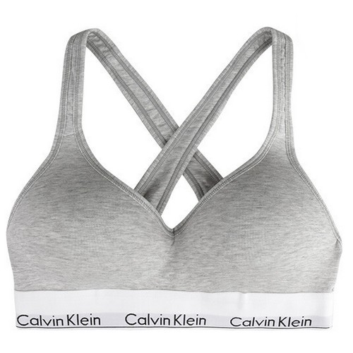 캘빈클라인언더웨어 푸쉬업 패드내장 브라렛 스포츠 브라탑 QF1654E