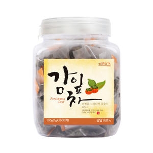 바른약초 감잎차 삼각티백 1g 100개_이미지