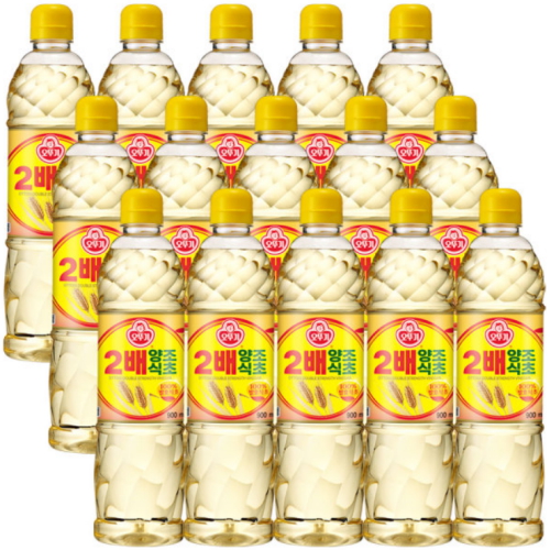 오뚜기 2배 양조식초 900ml (15개)_이미지