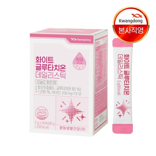  광동생활건강 화이트 글루타치온 데일리스틱 30포 [1개]