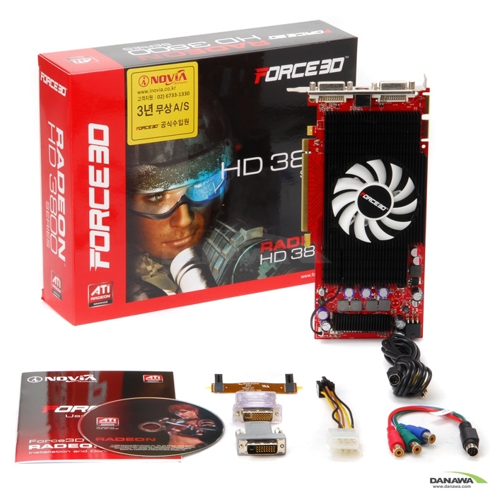 FORCE3D 라데온 HD 3850 256MB 아이노비아_이미지