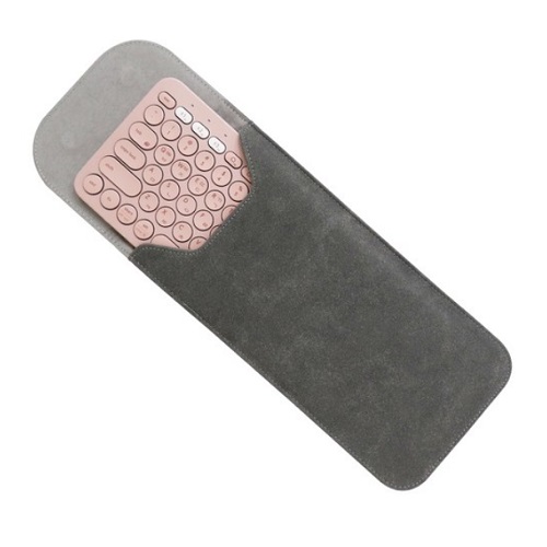 BOHO 로지텍 K380 스웨이드 슬리브 파우치