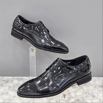 남성 슬림토 에나멜콤비 정장 구두 32HF30ZG52 CK-102 1SD JJ