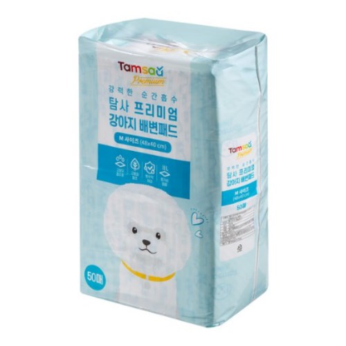 탐사 프리미엄 배변패드 M 50매 (1개)