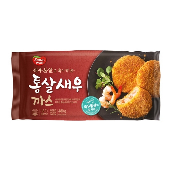 동원F&B 통살 새우까스 480g (3개)_이미지