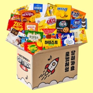 초대형 과자세트 로켓박스(총 4600g)