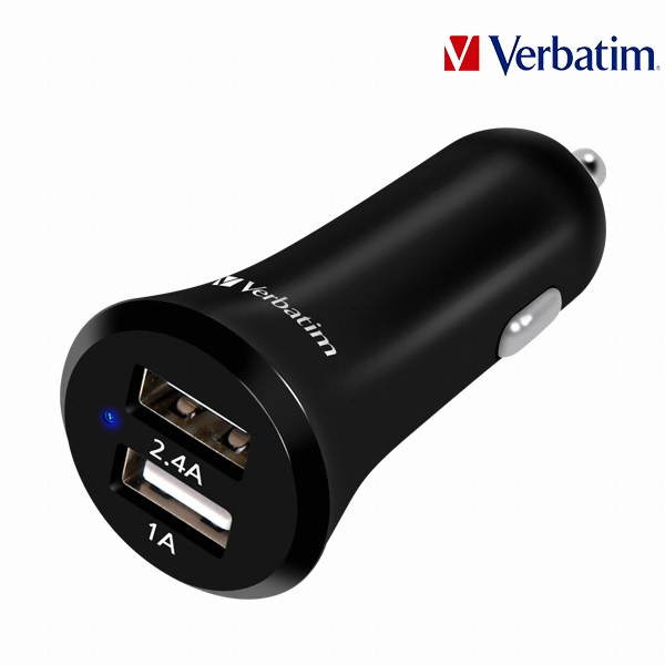 버바팀 3.4A 듀얼 USB 차량용 고속 충전기_이미지