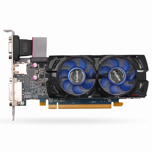 잘만 라데온 HD 7750 Z D5 1GB LP 듀얼팬_이미지