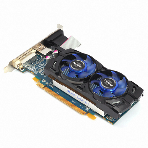 잘만 라데온 HD 7750 Z D5 1GB LP 듀얼팬_이미지
