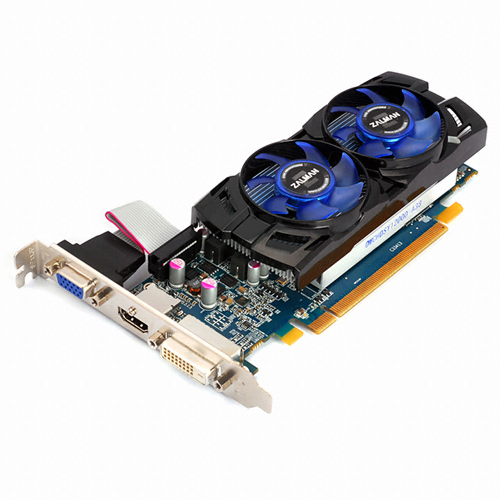 잘만 라데온 HD 7750 Z D5 1GB LP 듀얼팬_이미지
