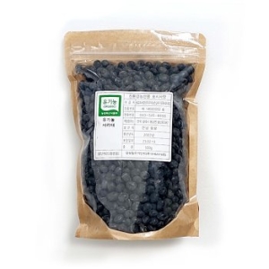 우리농촌살리기공동네트워크 유기농 서리태 500g (1개)_이미지