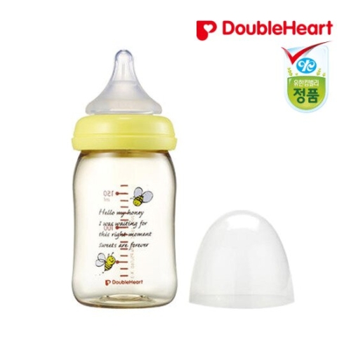 더블하트 신 모유실감 PPSU 캐릭터 젖병 SS사이즈 160ml