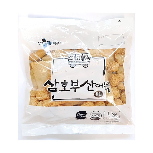 CJ씨푸드 마차촌 삼호부산어묵 종합 1kg (1개)_이미지