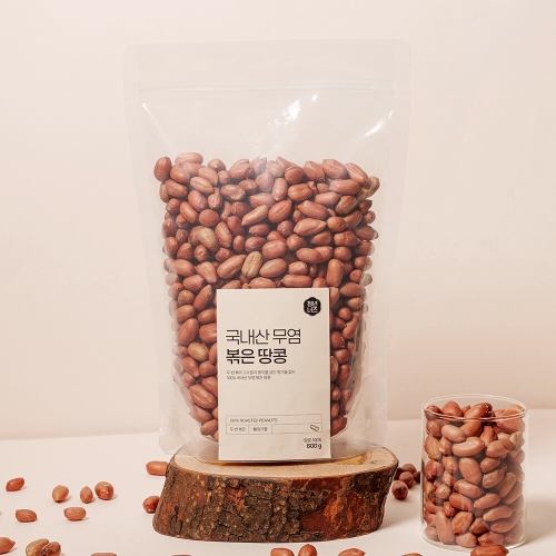  전라도청년 청년너츠 무염 볶은 땅콩 300g [1개]
